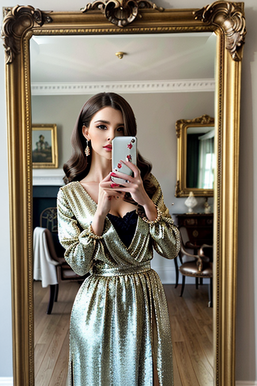 mirror pic girl black blur